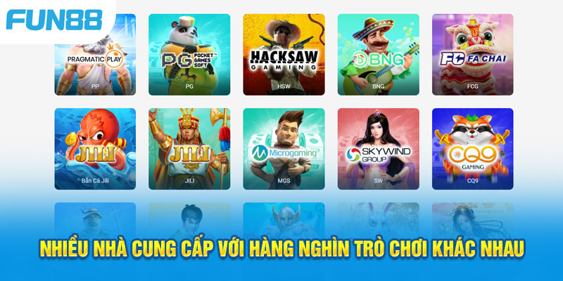 Khám phá những sản phẩm hot hit tại sảnh game bắn cá Fun88 